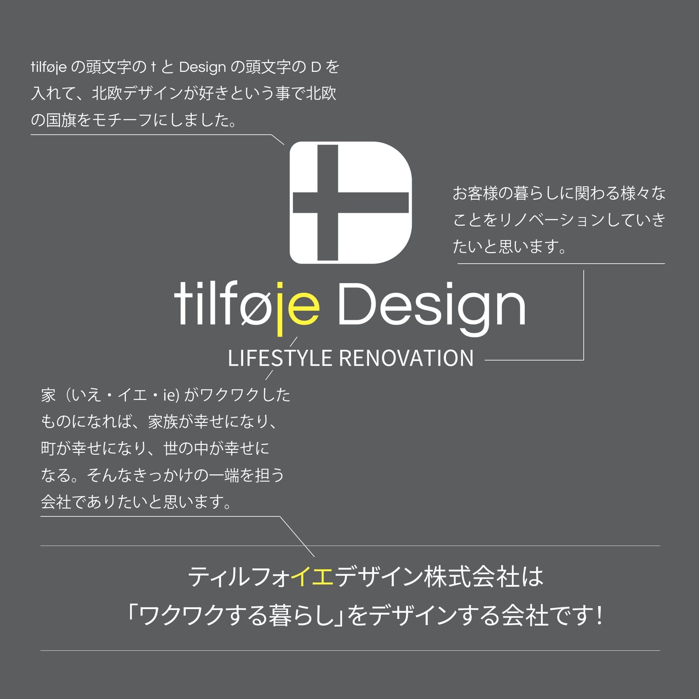 ティルフォイエデザインのロゴに込めた想い